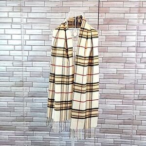 Frass tartan plaid "cashmink" scarf  One Size